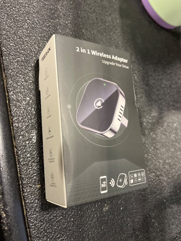 Photo 1 of Teeran 2 in 1 Wireless CarPlay and Android Auto Adapter