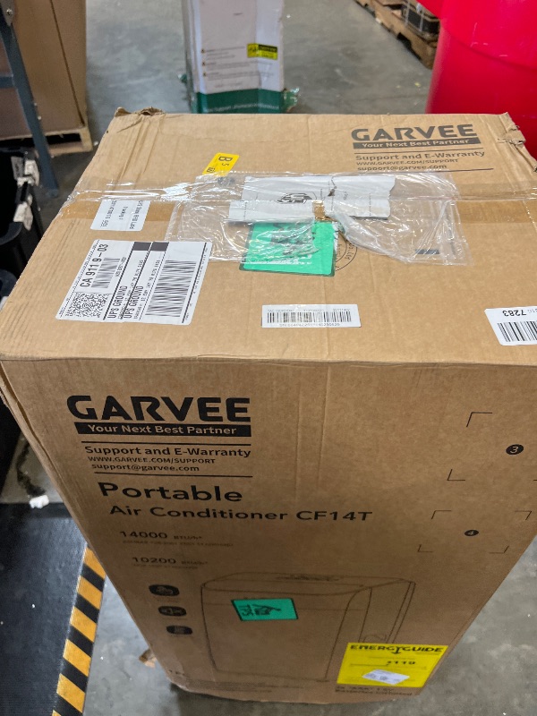 Photo 1 of Garvee 14,000 BTU Portable Air Conditioner - White
