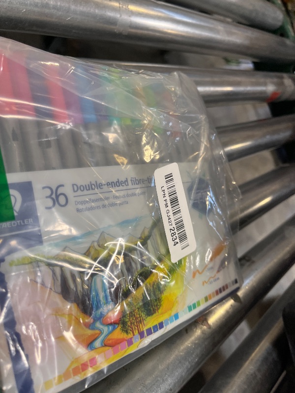 Photo 1 of STAEDTLER Double Ended Markers, Assorted Colors, 36/Pack