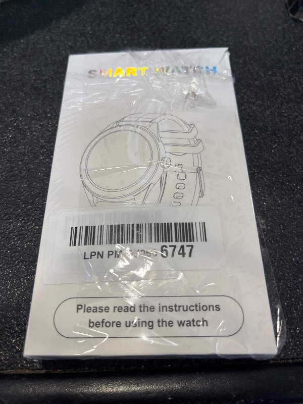 Photo 1 of DIVOAZBVO Smart Watch - 1.39" HD, 120 Sports Modes, Bluetooth Call, Black