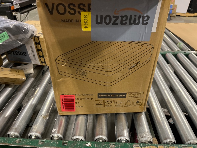 Photo 1 of VOSSER Queen Air Mattress with Built-in Pump, 18" Raised