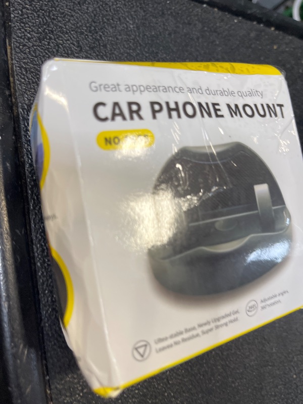 Photo 1 of ZIMISI Car Dashboard Phone Holder - Black