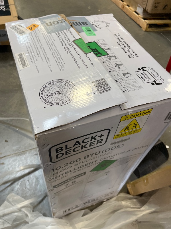 Photo 1 of BLACK+DECKER Smart Portable Air Conditioner, 14,000 BTU, BPACT14WT, White