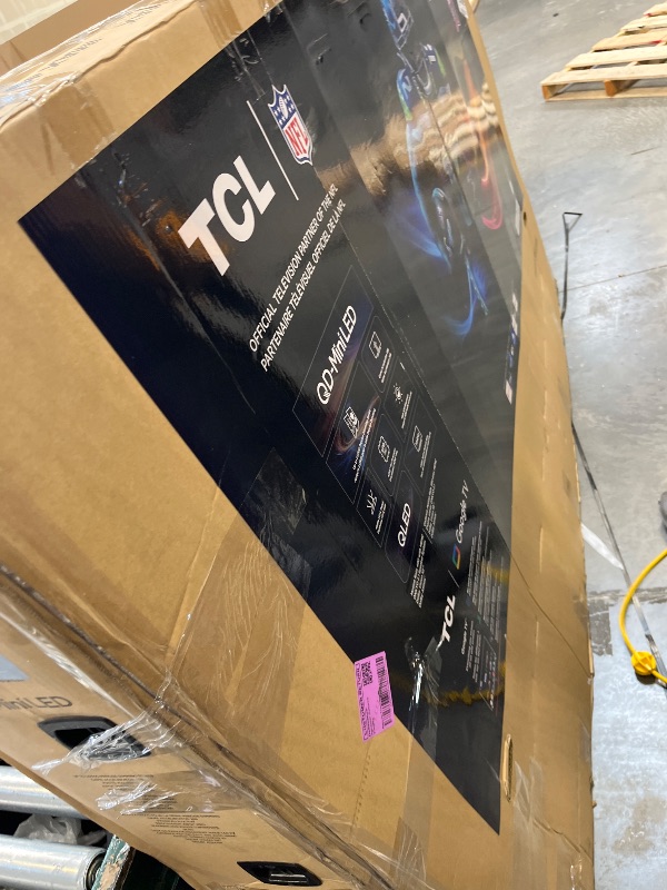 Photo 1 of TCL 98 Inch Class QM6K Series | Mini LED QLED 4K HDR | 98QM6K, Latest Model | 120HZ-144HZ High Brightness Smart Google TV Dolby Atmos Onkyo Audio | Voice Remote Alexa Gaming Streaming Television