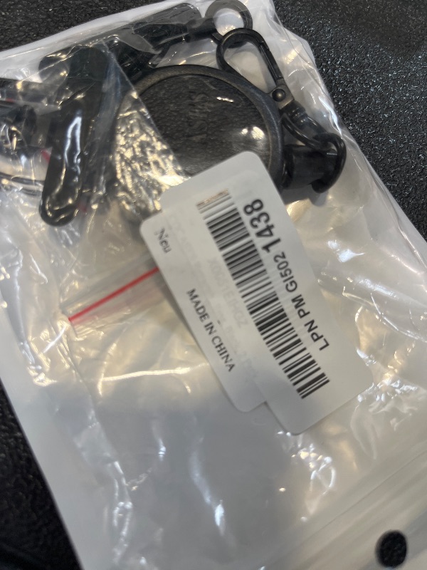 Photo 1 of COCASES Retractable Phone Lanyard Tether, Black (2 Pack)