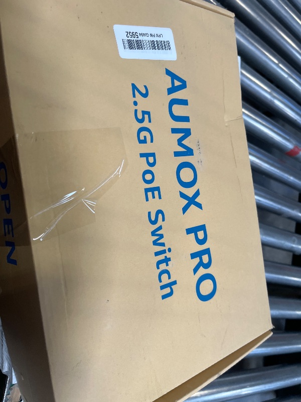 Photo 1 of AUMOX PRO 10-Port 2.5G PoE Network Switch
