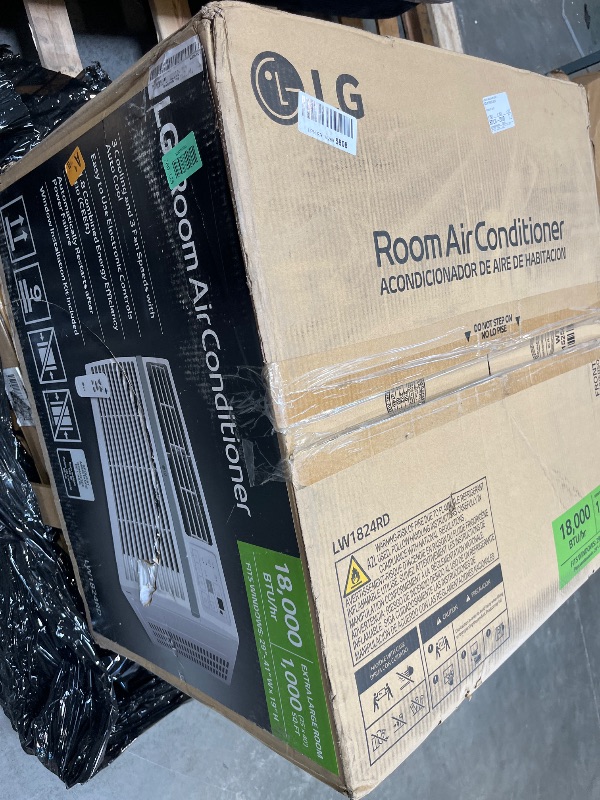 Photo 1 of LG 18,000 BTU Window Air Conditioner
