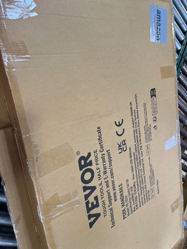Photo 1 of VEVOR Pool Rail, 55 x 32 304 Stainless Steel, 250 lbs Load Pool Handrail