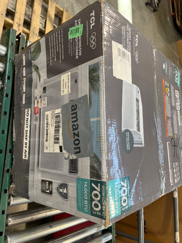 Photo 1 of TCL 14,000 BTU Smart Window Air Conditioner, Fan, & Dehumidifier, Wi-Fi