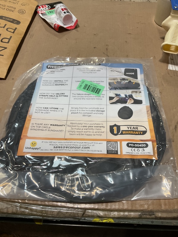 Photo 1 of EcoNour Windshield Sun Shade for Tesla Model 3 & Y