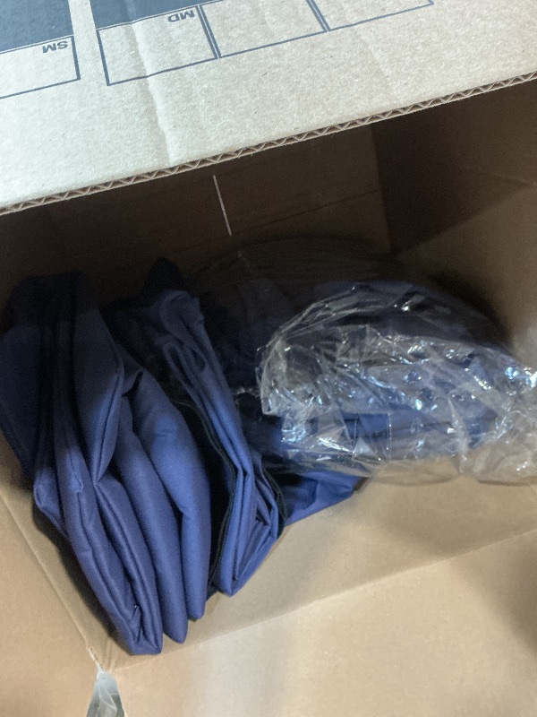 Photo 1 of *** FOUR CUSHIONS, FOUR PILLOWS, AND ONE SECTION OF THE COUCH REST IS MISSING***ONEMMLION 105" Oversized Cloud Boneless Couch Modular Sofas, Blue