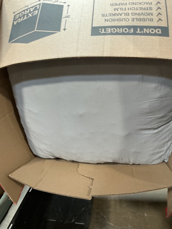 Photo 1 of *** FOUR CUSHIONS, FOUR PILLOWS, AND ONE SECTION OF THE COUCH REST IS MISSING***ONEMMLION 105" Oversized Cloud Boneless Couch Modular Sofas, Blue