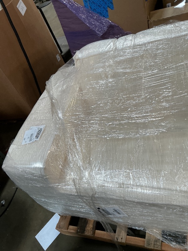 Photo 1 of *** DIRT ON WHITE UPHOLSTERY AND ONLY LOVESEAT PART ***LINSY HOME Modular Sectional Sofa, 134" 4-Seat L-Shape Couch