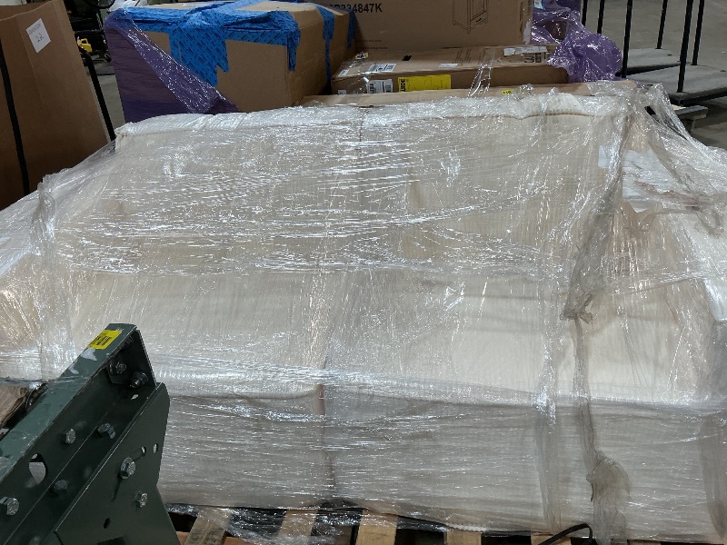 Photo 1 of *** DIRT ON WHITE UPHOLSTERY AND ONLY LOVESEAT PART ***LINSY HOME Modular Sectional Sofa, 134" 4-Seat L-Shape Couch