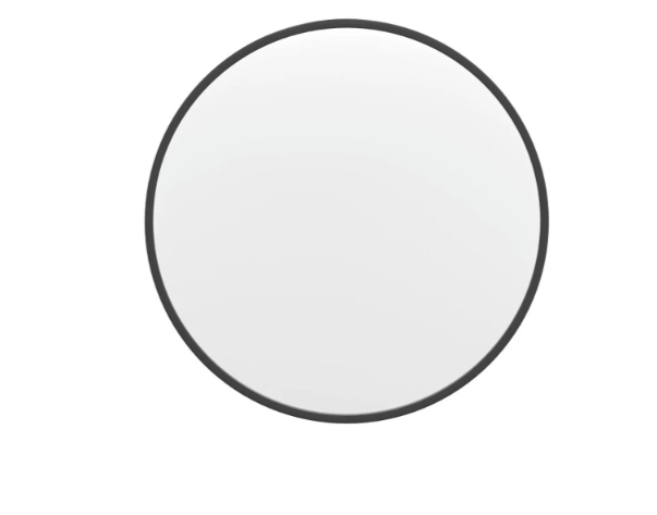 Photo 1 of ***PHOTO FOR ITEM REFERENCE NOT EXACT*** Flash Furniture HFKHD-4GD-CRE8-712315-GG 24" Round Large Accent Wall Mirror, Metal, Black