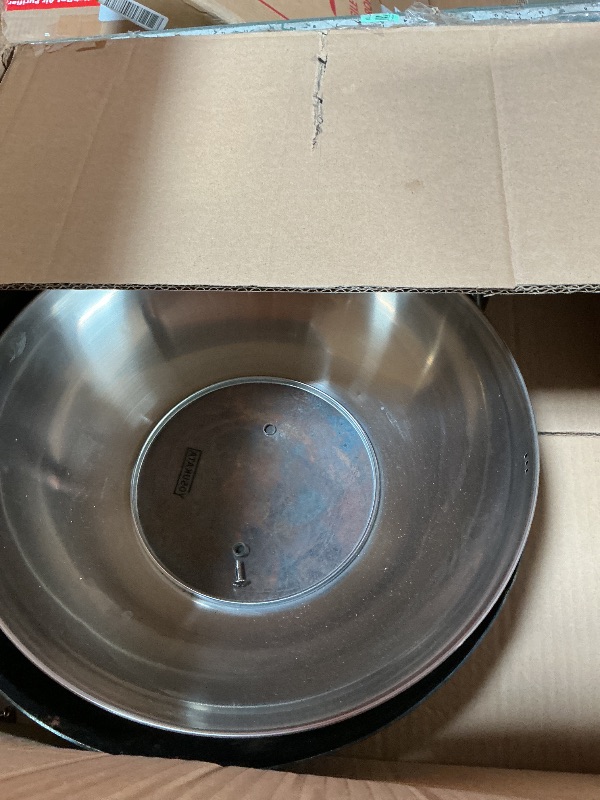 Photo 1 of ***RUSTED*** YOSUKATA 14” Round Bottom Carbon Steel Wok Pan – Blue Pre-Seasoned Pow Wok for Stir Fry, BBQ & Camping – Traditional Japanese & Chinese Cookware – Compatible with Gas Stoves & Open Fire Only