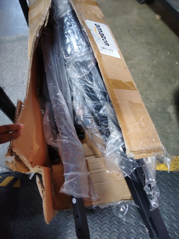 Photo 1 of ***FOR PARTS ONLY/MISSING ASSEMBLY PIECES*** PETKABOO Shoe Bench with Hidden Drawer and Side Holder, 2 Tier Entryway Bench with Storage 39.4 in, Bamboo Shoe Rack with Cushion for Entryway Hallway Living Room Bedroom