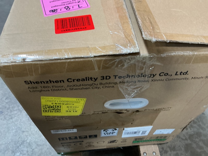 Photo 1 of ***MNR DMG***Creality K1 Max 3D Printer, 600mm/s Max High-Speed with Dual Cooling, Smart AI Function, Auto Leveling and Out of the Box, 300x300x300mm Large Print Volume 3D Printer, Ideal for Pros & Hobbyists