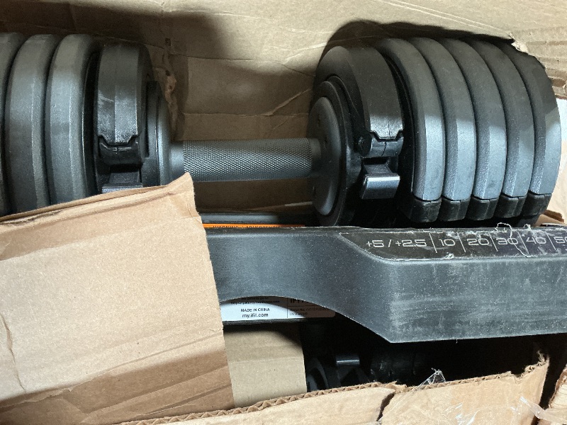 Photo 1 of ***USED***Nordictrack 55 lb Select-a-Weight Dumbbell Pair