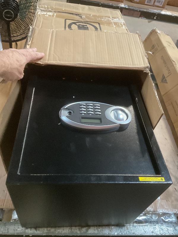 Photo 1 of ***MISSING KEYS***3.3 Cubic Feet Home Safe Fireproof Waterproof, Digital Home Security Safe Box with Programmable Keypad and Spare Keys, Document Safe for Money Firearms Medicine Valuables