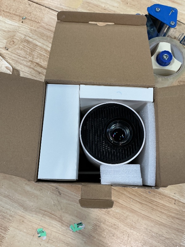 Photo 1 of ?Electric Focus?Magcubic Mini Projector 4K Support, Portable Projector with WiFi 6 and Bluetooth 5.4, Smart Proyector, 5W Soundbase Speaker, 180°Rotation for Home Theater