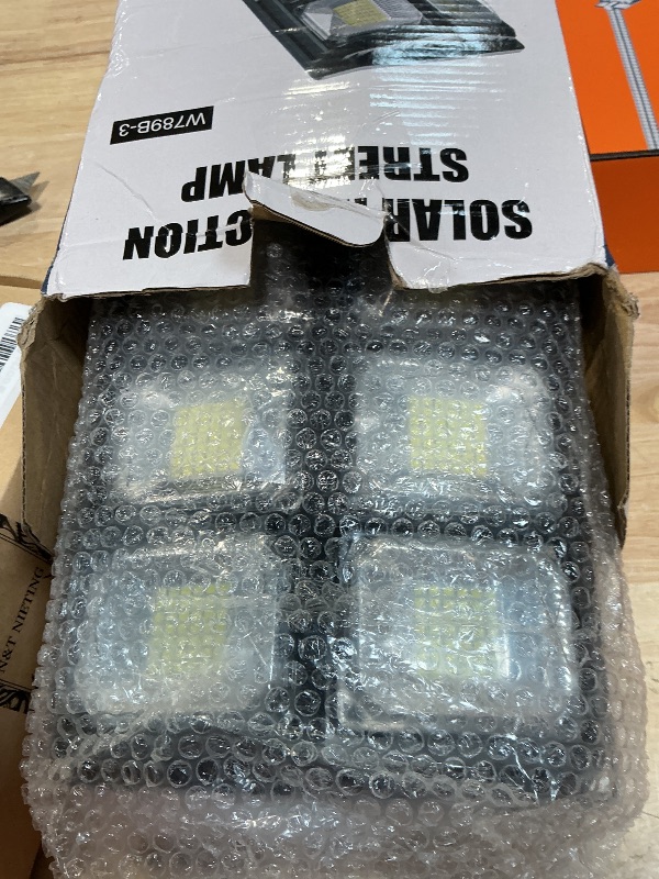 Photo 1 of 150W Solar Lights Outdoor Waterproof, 8000LM LED Solar Flood Lights Outdoor Motion Sensor with Remote, 3 Modes Solar Lights for Outside Yard, Garden, Path & Parking Lot-2PACK