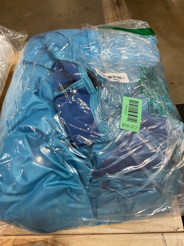 Photo 1 of 10’X10’ Straight Leg Pop Up Canopy Top Replacement Cover 300D UPF50+(Blue)