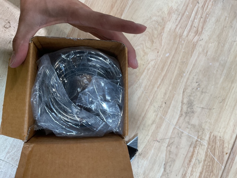 Photo 1 of **BIGGER IN PERSON*** 24 Pack 4 Inches Large Loose Leaf Binder Rings Curtain Hooks Rings Shower Hook for Bath Room Curtain Glide Smoothly Round Shower Rings Snap Joint Design (Black)
