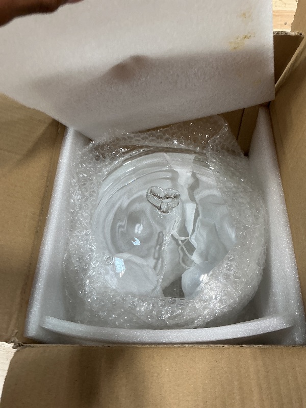 Photo 1 of 2.8L Heart-shaped Lid Glass Cooking Pot, 2800ml/3 Qt
