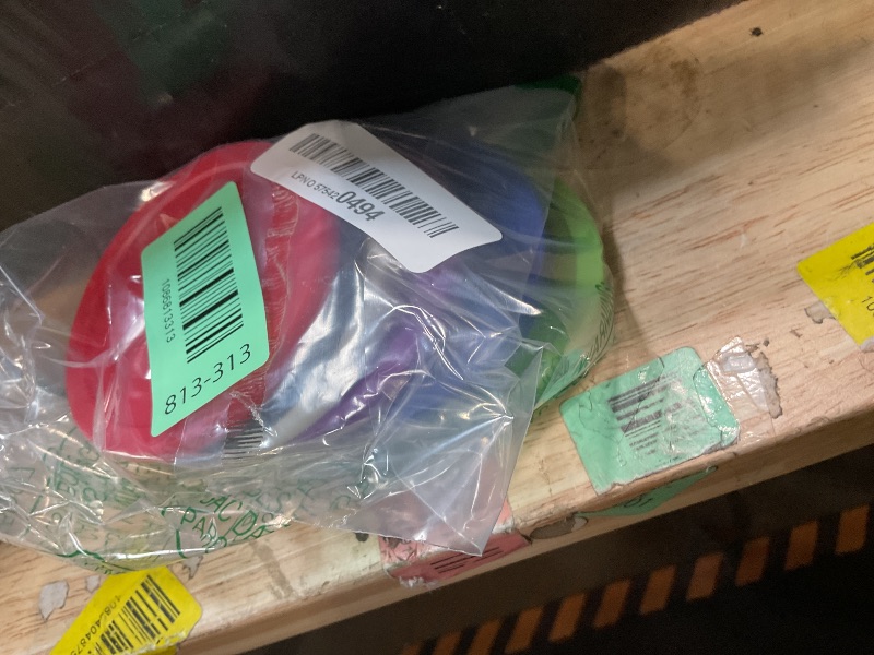 Photo 1 of 3 1/4 Inches Air Hockey Pucks 6 Pack Full Size Heavy Replacement Pucks for Game Tables Equipment Accessories (Red, Green, Blue, Black, White, Purple)