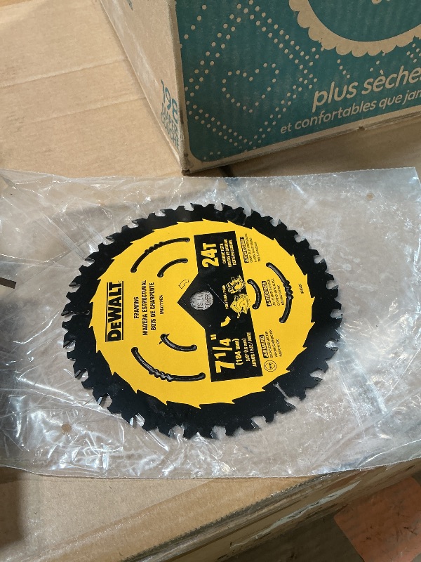 Photo 1 of **BAG HAS NO TOP ABOVE ZIPPER**DEWALT FLEXVOLT 60V MAX* Circular Saw with Brake, 7-1/4-Inch, Tool Only (DCS578B)