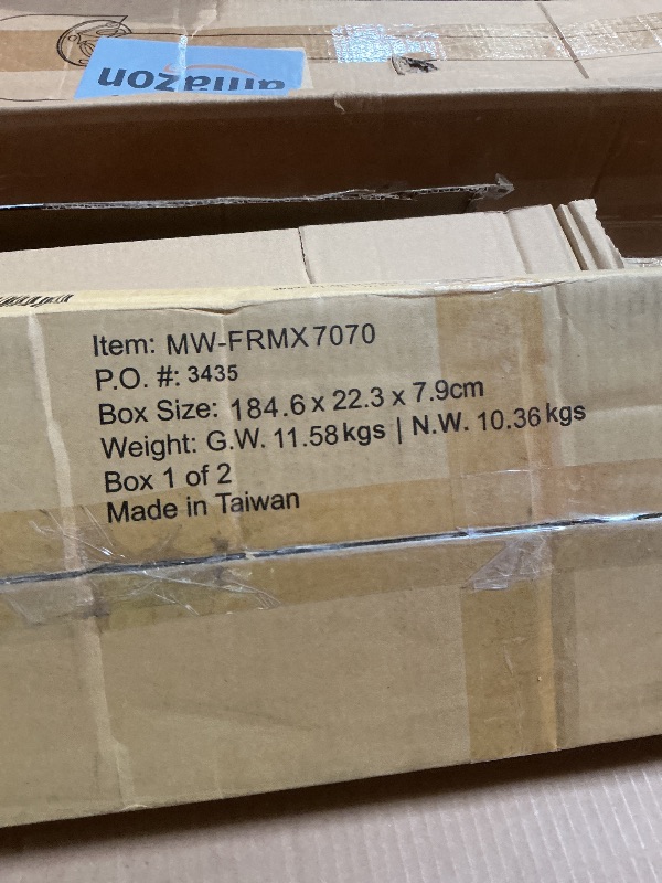 Photo 1 of **add-on partition wall component designed for extension or assembly **UNKNOWN BRAND UNKNOWN SIZE Box is 6 ft long