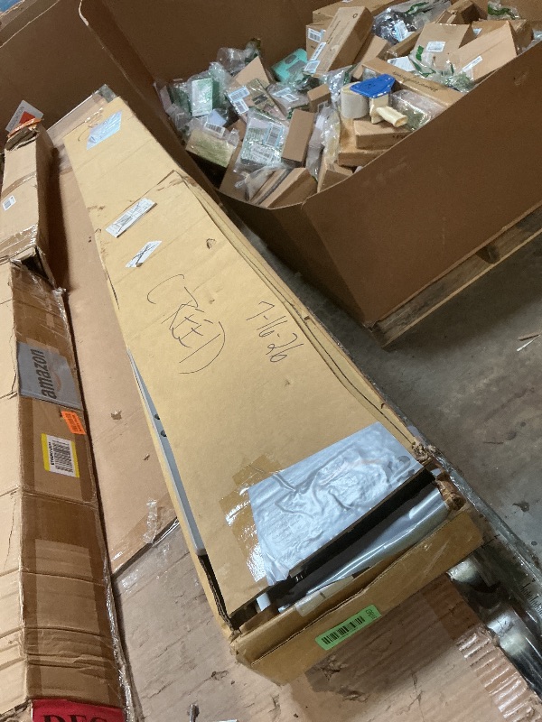 Photo 1 of **add-on partition wall component designed for extension or assembly **UNKNOWN BRAND UNKNOWN SIZE Box is 6 ft long