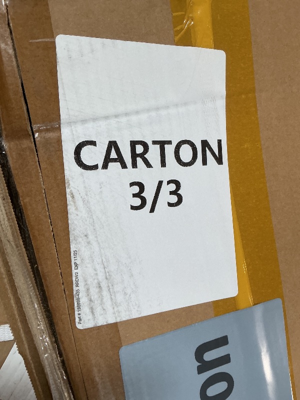 View 2 of **METAL SHED SIDING** UNKNOWN BRAND UNKNOWN SIZE BLACK** 5’4” LONG, only one box of 3 box set…