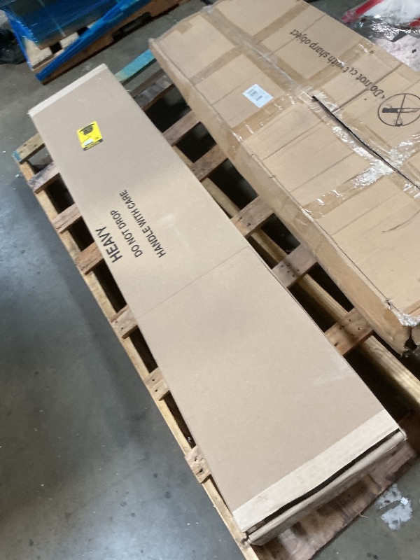 Photo 1 of **UNKNOWN FURNITURE KIT BROWN** approx 6’ box