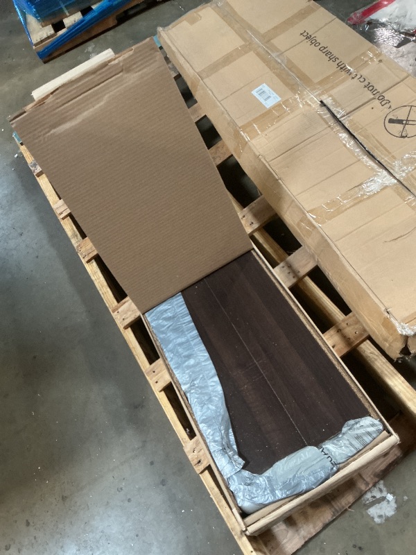 Photo 1 of **UNKNOWN FURNITURE KIT BROWN** approx 6’ box