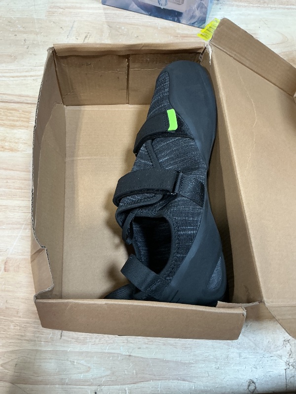 Photo 1 of (Only 1 pair) SoleEase Entry-Level All-Around Men & Women Climbing Shoes for Gym and Sport Climbing (007Black,47)
