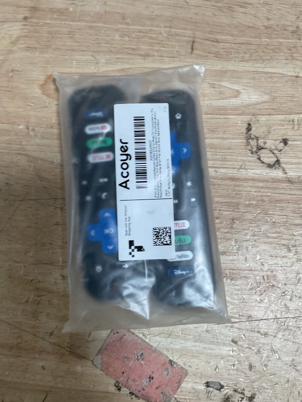 Photo 1 of (2 Pack) Acoyer Replacement Remote Control for Roku TV