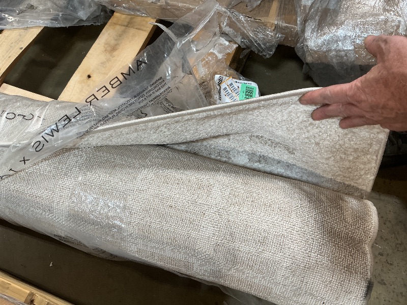 Photo 1 of **SLIGHT DIRT AT END OF ROLL**Loloi Amber Lewis Monty Collection MOT-03 Ivory/Beige 9'-2" x 13', .50" Pile Height, Area Rug