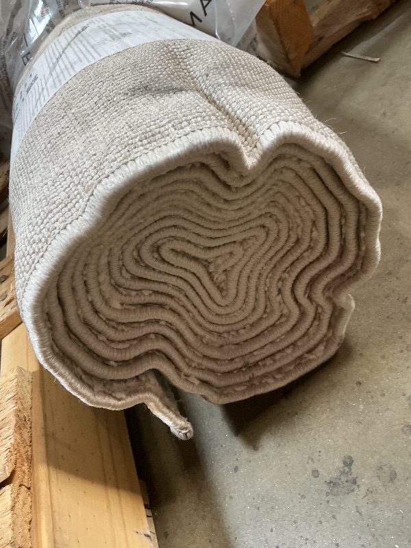 Photo 1 of **SLIGHT DIRT AT END OF ROLL**Loloi Amber Lewis Monty Collection MOT-03 Ivory/Beige 9'-2" x 13', .50" Pile Height, Area Rug