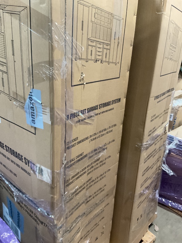 Photo 1 of ** two boxes extra large**Torin Garage Storage Cabinets System, 8-Pcs Workshop Cabinet Set in Black