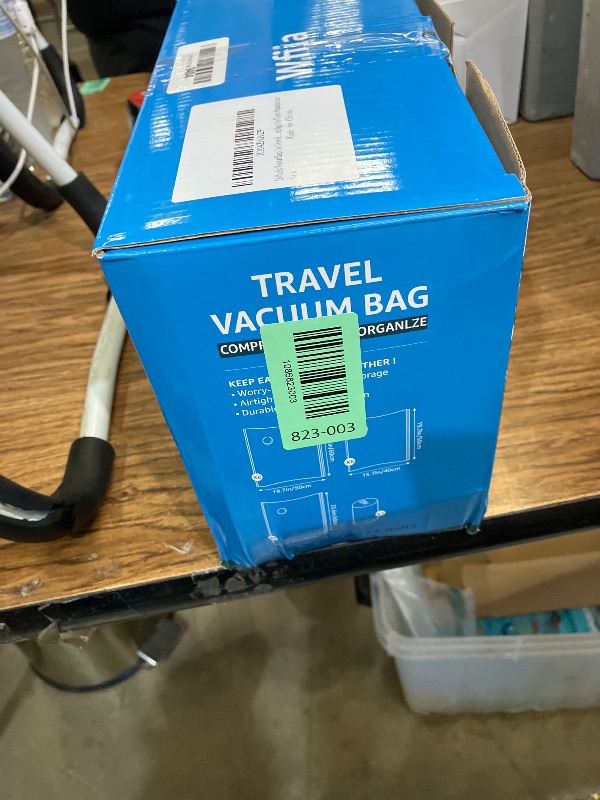 Photo 1 of 18 Packs Vacuum Bags for Travel with Rechargeable Pump, 3 Sizes Vacuum Seal Bags for Clothing, Compression Vacuum Travel Bags for Luggage, Vacuum Packing Bags for Closet Organization