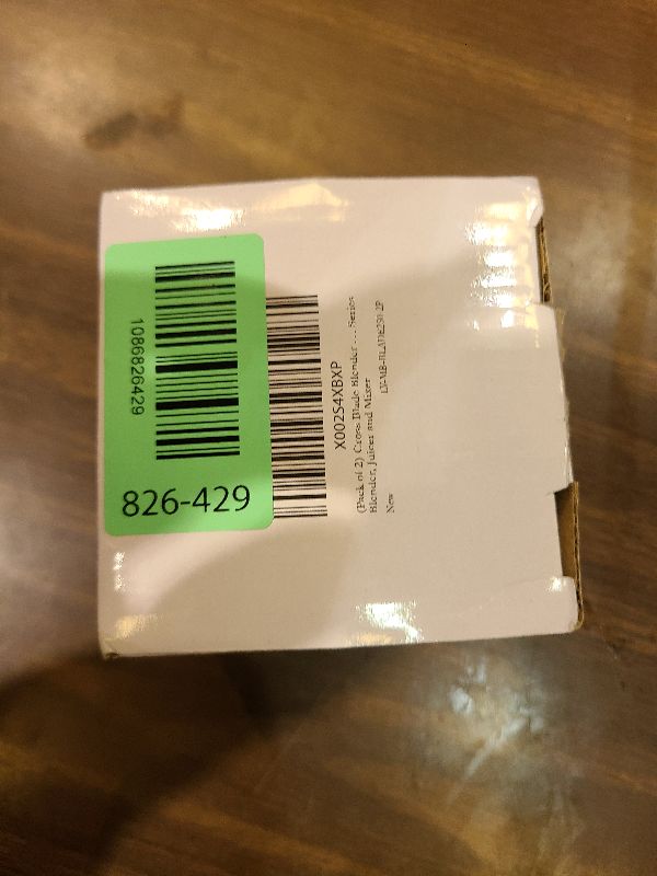 Photo 1 of (Pack of 2) Cross Blade Blender Magic Bullet Replacement Parts Compatible with 250-watt Magic Bullet MB1101 Series Blender, Juicer and Mixer