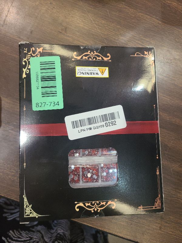 Photo 1 of 12100Pcs Resin Rhinestones for Crafting with 3Pcs 10ml B7000 Jewelry Glue, 2 Boxes Flatback Crystals Diamond (Red Zircon) for Bedazzling Crafts DIY Nail Art?Non Hotfix Gems for Clothing Shoes