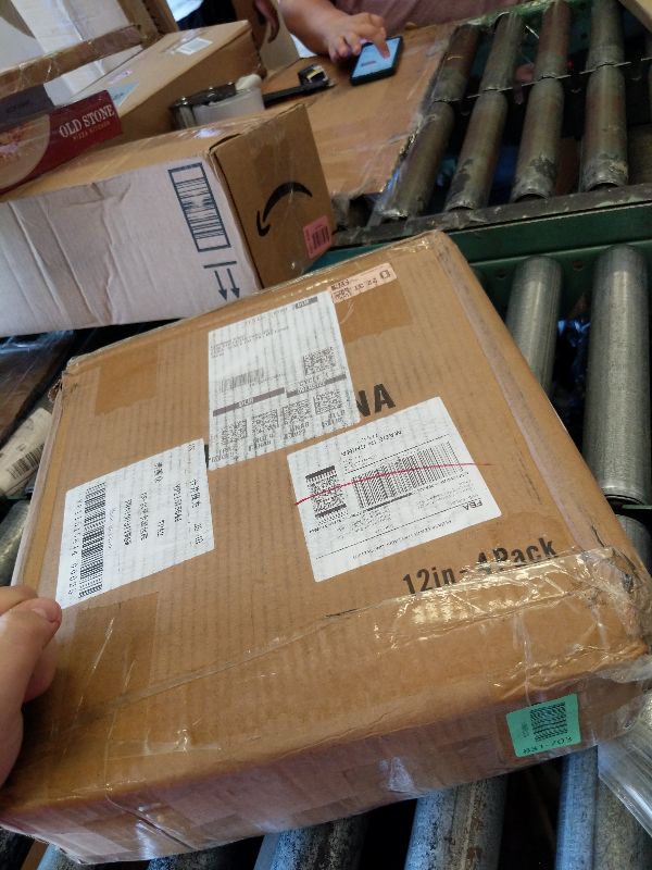 Photo 1 of 12 X 12 X 1 inchs Non-Slip Rv Jack Pads, 4 Pack Camper Outrigger Pads with Handle, Heavy Duty Stabilizing Blocks for Truck/Trailer/Crane