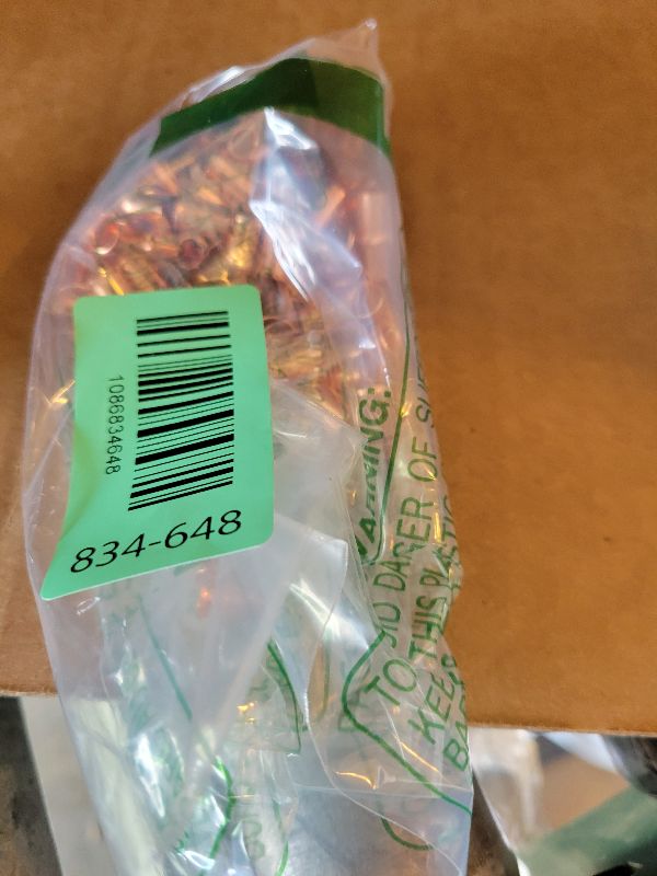 View 2 of 100 Pcs Easy-Twist Copper Crimp Sleeve Wire Connector, 18-10 AWG Wire Range