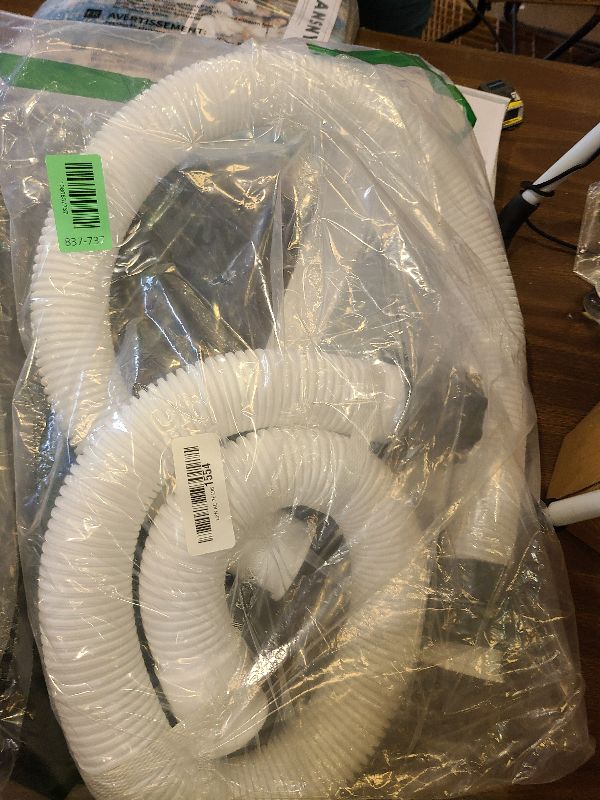 Photo 1 of 2 Pack 1.5" Pool Filter Pump Hoses, 40" Replacement Hoses for Above Ground Pools, Compatible with 1500–2500 GPH Filter Pumps, Sand Filters & Saltwater Systems