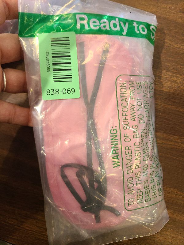 Photo 1 of 12 Pack Blindfold Eye Mask Cover Sleep Mask for Party Games Travel Sleep Team Build Party Supply with Adjustable Strap for Women Men Kids, Pink