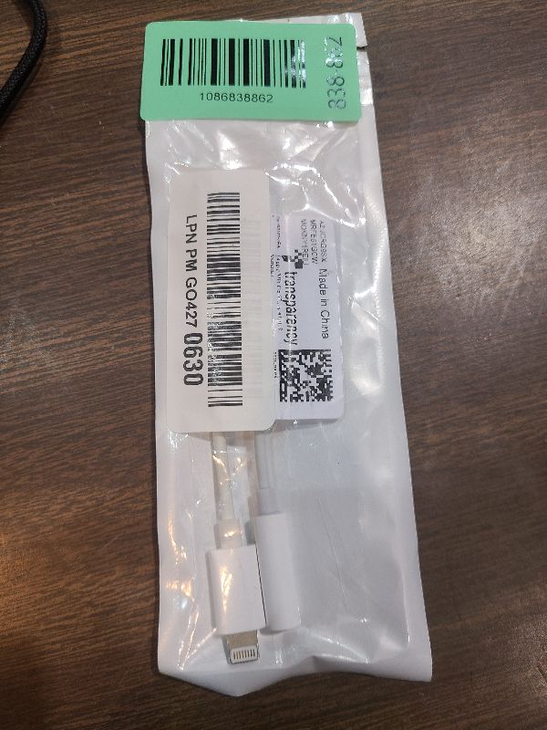 Photo 1 of [Apple MFi Certified] 2 Pack Lightning to 3.5mm Aux Audio Adapter, Headphone Jack Converter Dongle for iPhone 14/13/12/X/XR & iPad (Supports All iOS Systems)