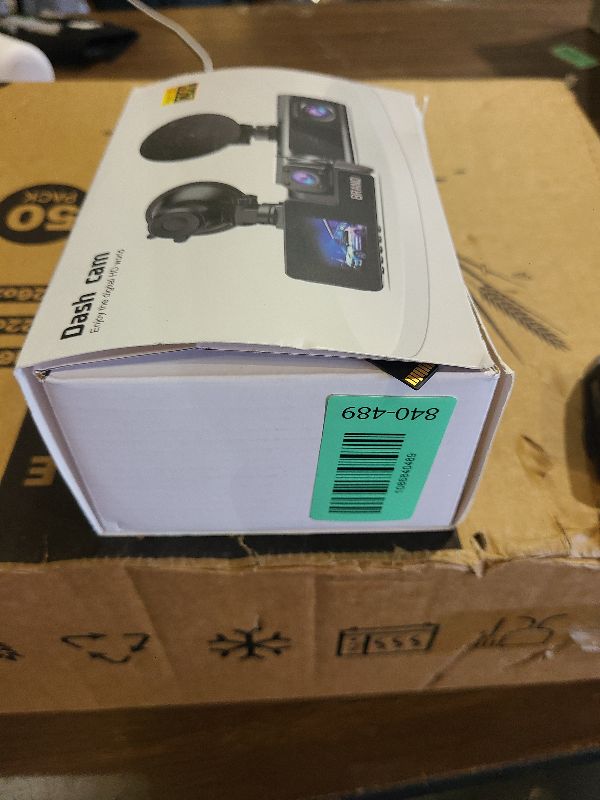 Photo 1 of 1080P Dual Dash Camera for Car Front and Inside Dashcam Car Security Video Recorder,170°Wide Angle Vehicle Cam,WDR,G-Sensor,2’’ IPS Screen,Loop Recording,Night Vision (Dual Dash Cam with 32G Card)